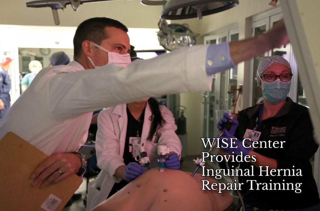 WISE Center Provides Inguinal Hernia Repair Training