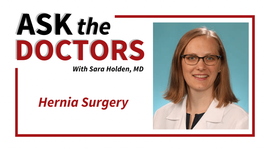 Ask the Doctors with Sara Holden, MD
